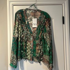 Zara blouse